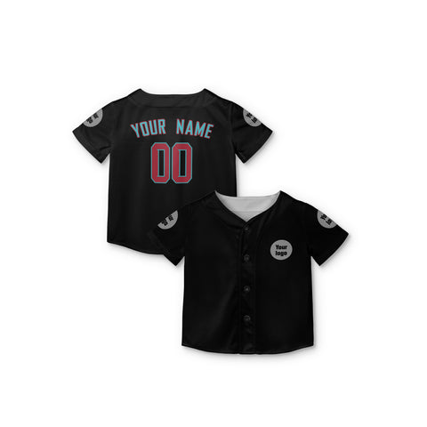Personalized Phoenix Fan Black Baseball Jersey – Alternate Style Custom Name & Number