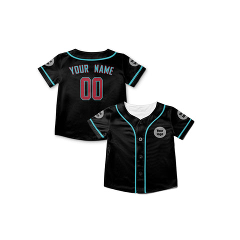Personalized Phoenix Fan Black Baseball Jersey – Alternate Style Custom Name & Number