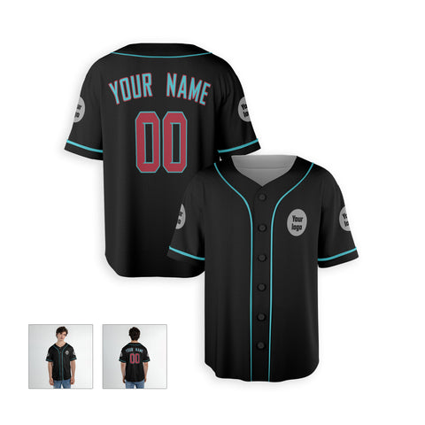 Personalized Phoenix Fan Black Baseball Jersey – Alternate Style Custom Name & Number