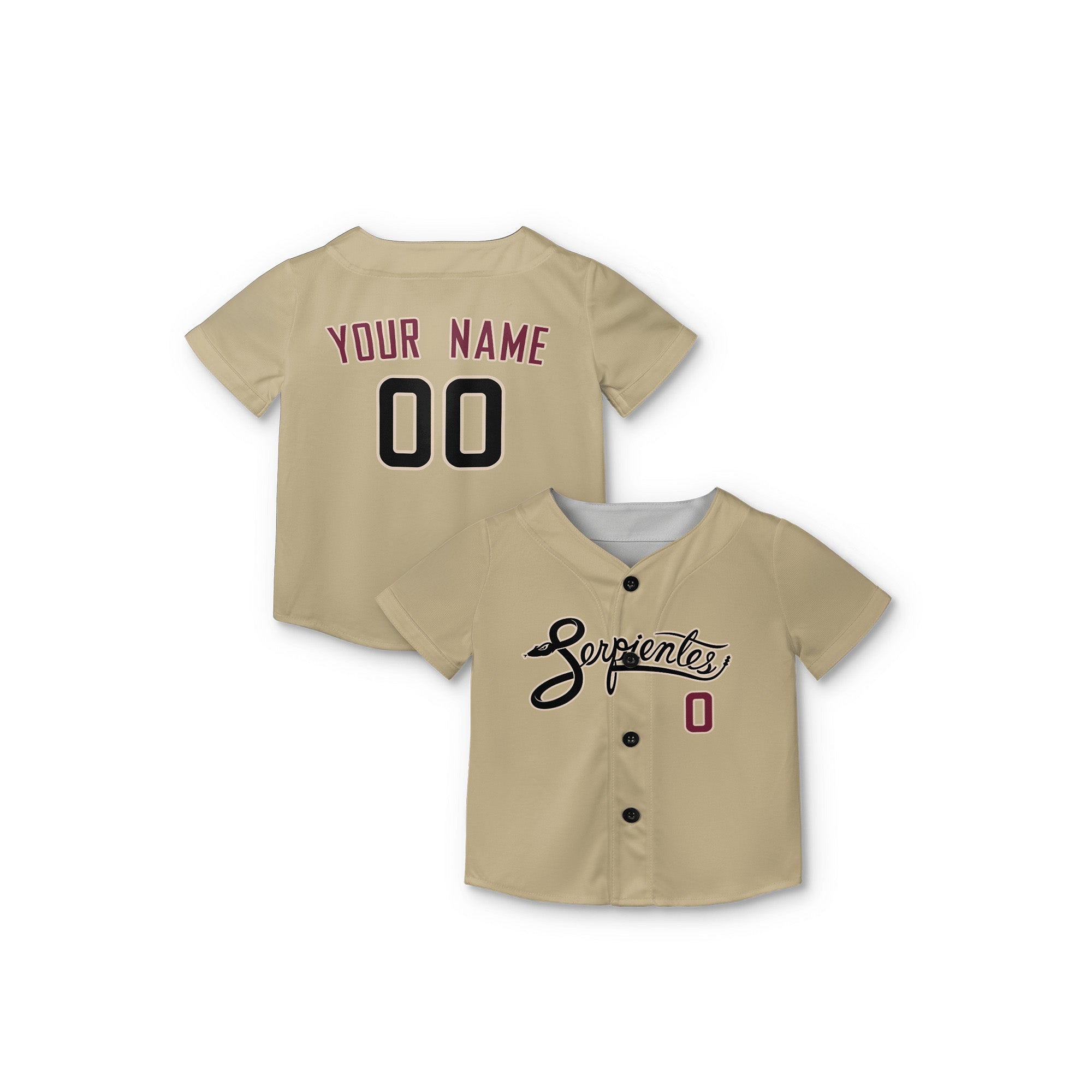 Personalized Phoenix Fan Sand Baseball Jersey – City Style Serpientes Printed Custom Name & Number