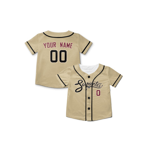Personalized Phoenix Fan Sand Baseball Jersey – City Style Serpientes Printed Custom Name & Number