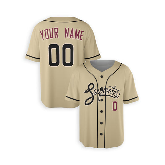 Personalized Phoenix Fan Sand Baseball Jersey – City Style Serpientes Printed Custom Name & Number