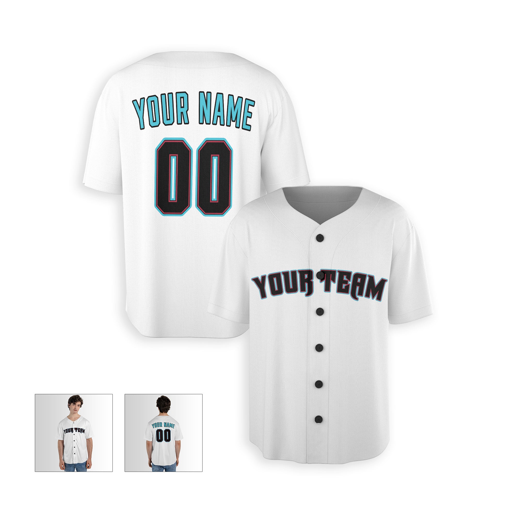 Personalized Phoenix Fan White Baseball Jersey – Heritage Home Style Custom Name & Number