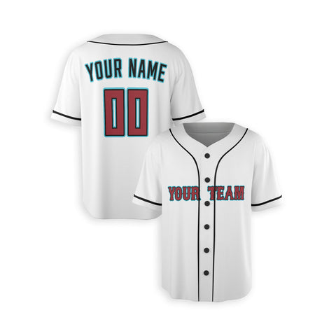 Personalized Phoenix Fan White Baseball Jersey – Home Custom Name & Number