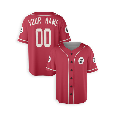 Personalized Phoenix Fan Red Baseball Jersey – Custom Name & Number
