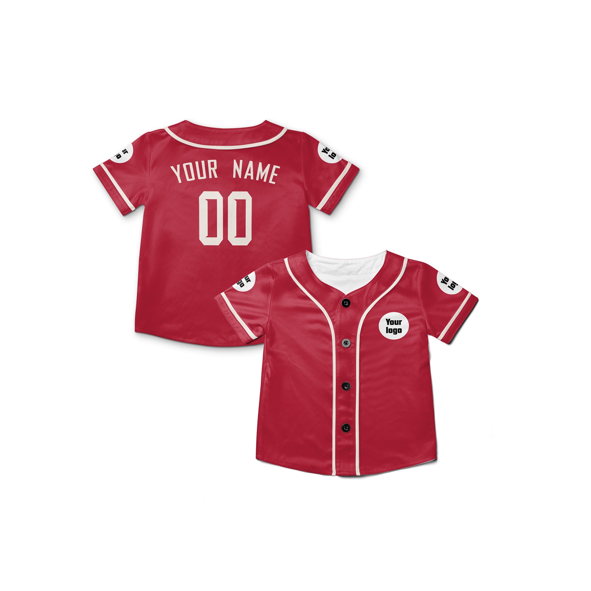 Personalized Phoenix Fan Red Baseball Jersey – Custom Name & Number