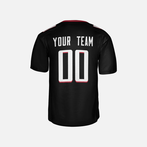 Personalized Atlanta Fan Black Football Jersey – Custom Name & Number