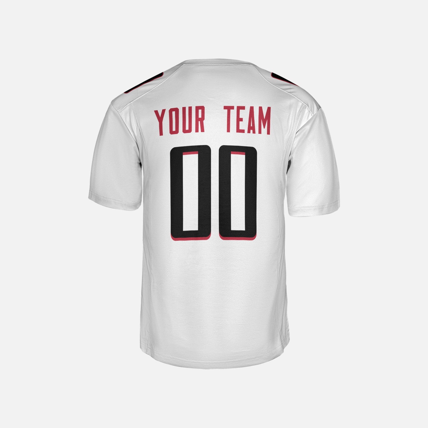 Personalized Atlanta Fan White Football Jersey – Custom Name & Number