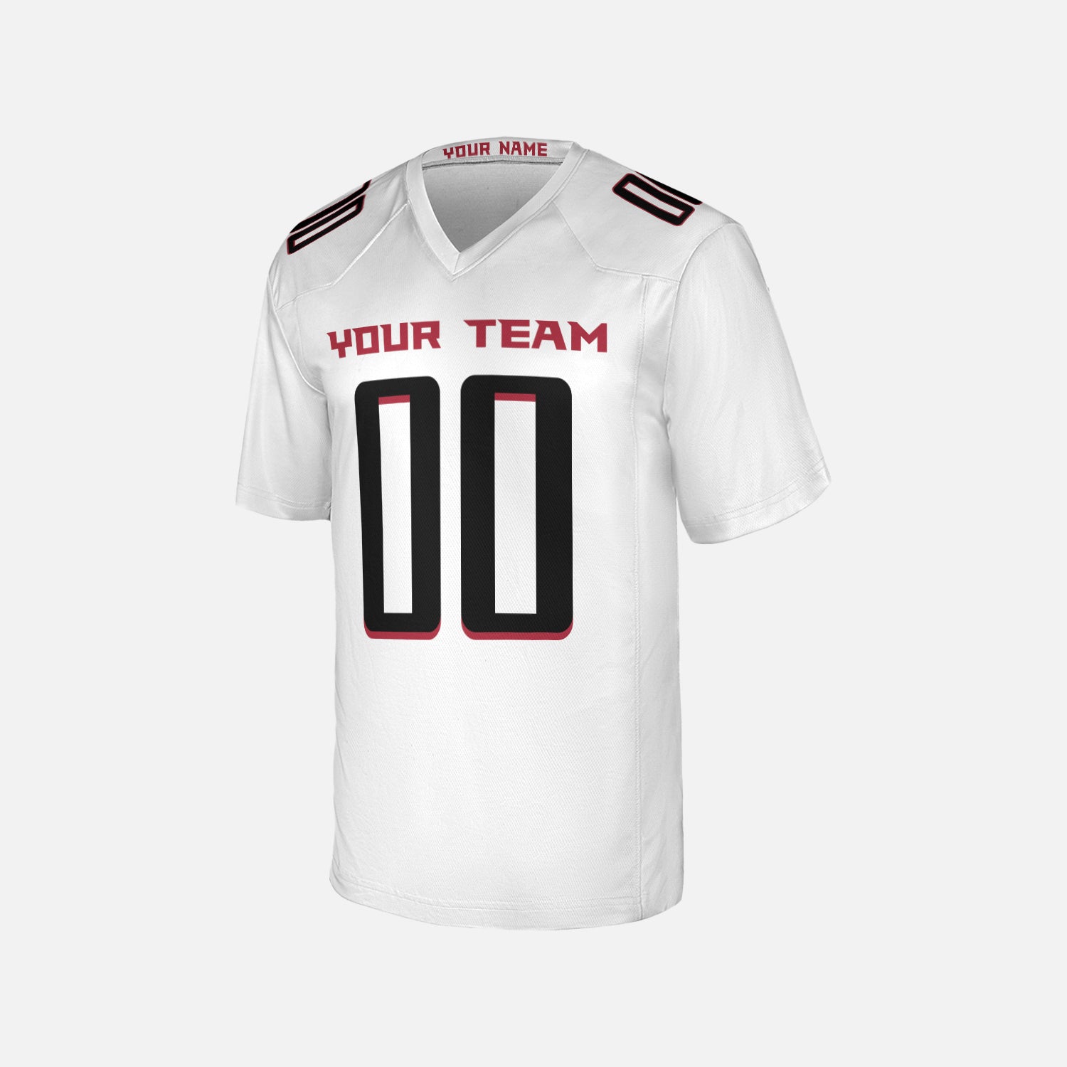 Personalized Atlanta Fan White Football Jersey – Custom Name & Number