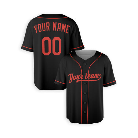 Personalized Baltimore Fan Black Baseball Jersey – Alternate Style Custom Name & Number
