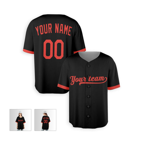 Personalized Baltimore Fan Black Baseball Jersey – Alternate Style Custom Name & Number