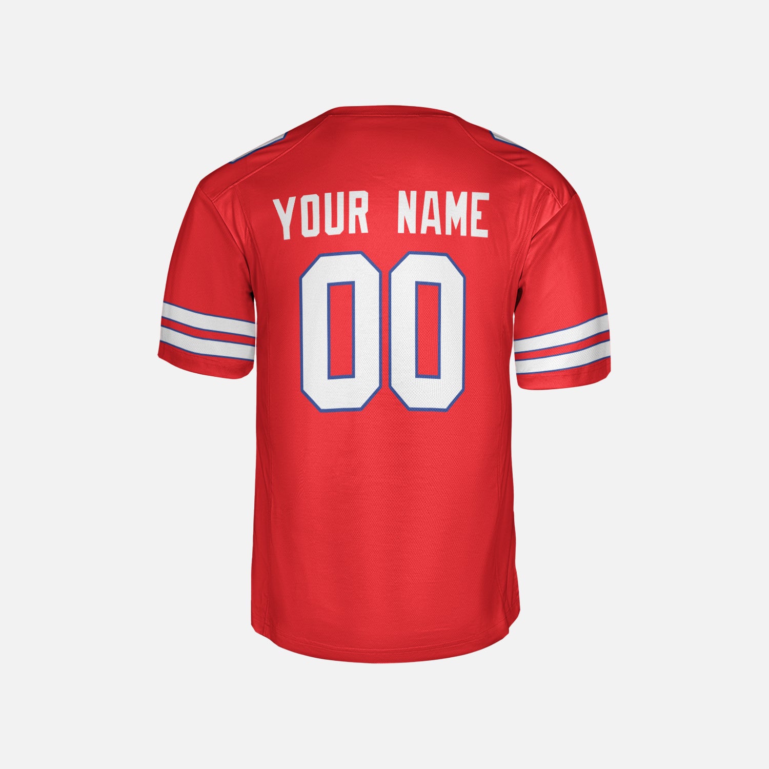 Personalized Buffalo Fan Red Football Jersey – Alternate Style Custom Name & Number