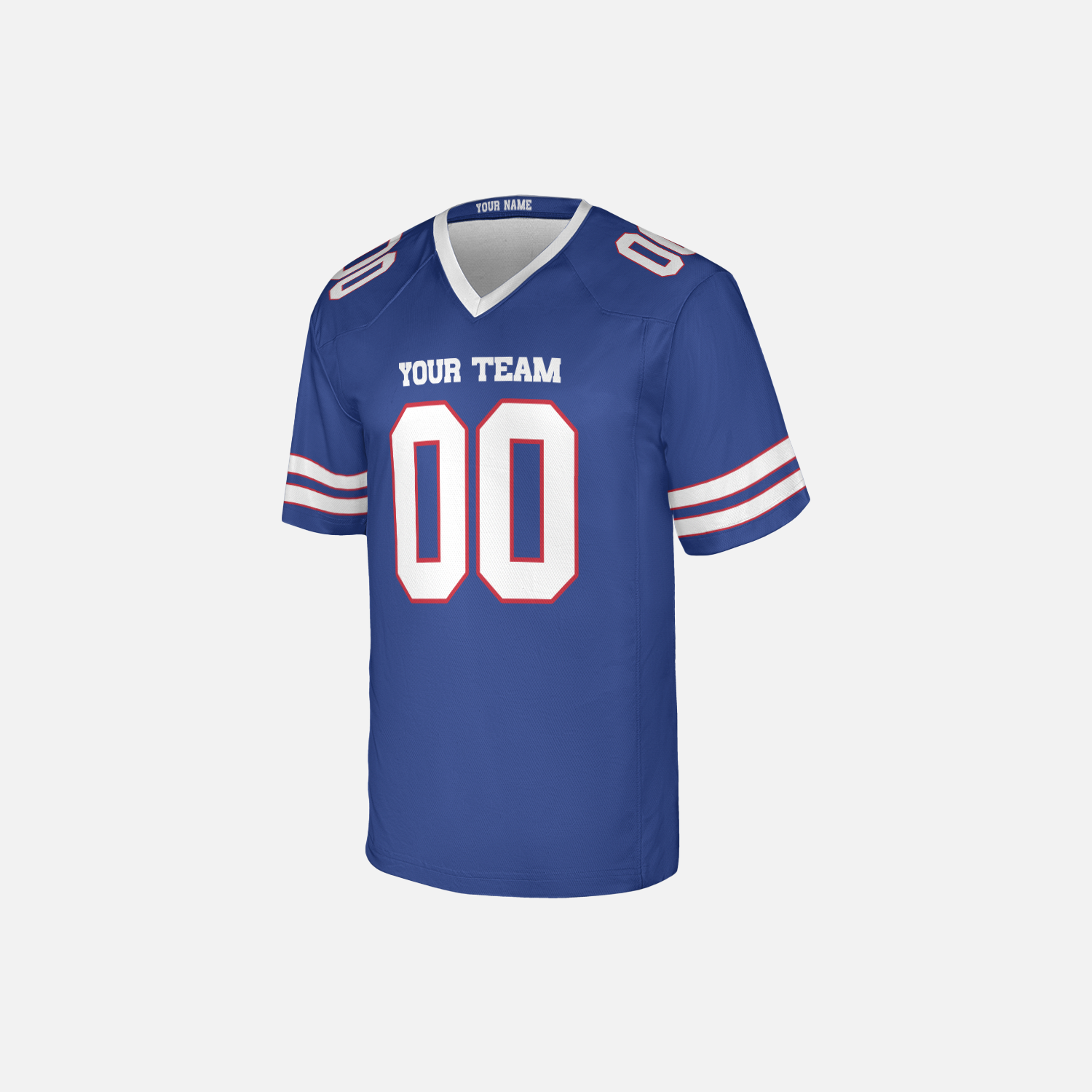 Personalized Buffalo Fan Royal Football Jersey – Custom Name & Number