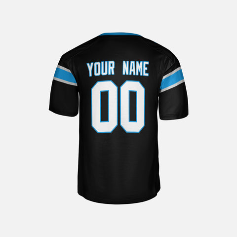 Personalized Carolina Fan Black Football Jersey – Custom Name & Number