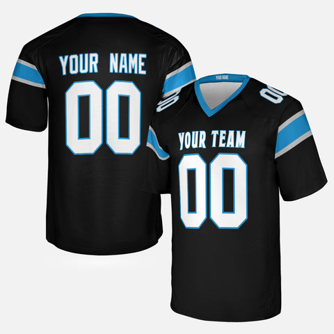 Personalized Carolina Fan Black Football Jersey – Custom Name & Number