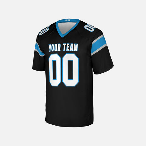 Personalized Carolina Fan Black Football Jersey – Custom Name & Number