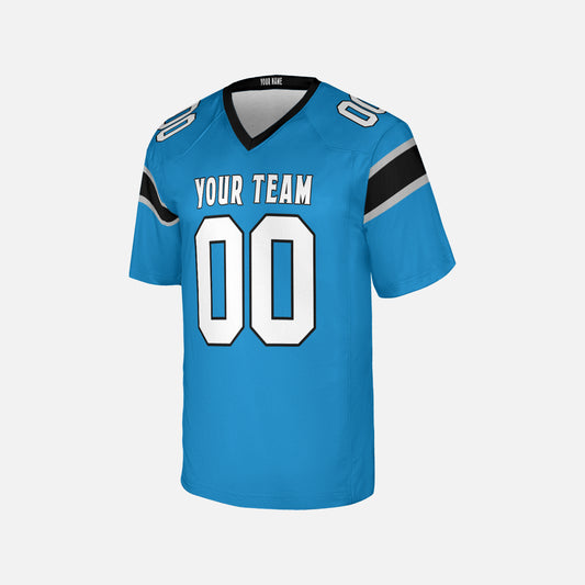 Personalized Carolina Fan Blue Football Jersey – Alternate Style Custom Name & Number