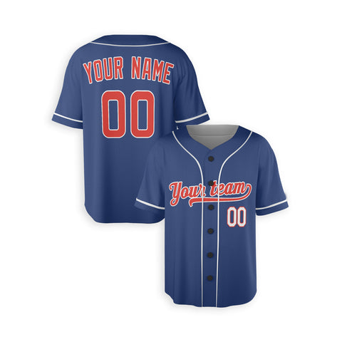 Personalized Chicago North Side Fan Blue Baseball Jersey – Alternate Style Custom Name & Number