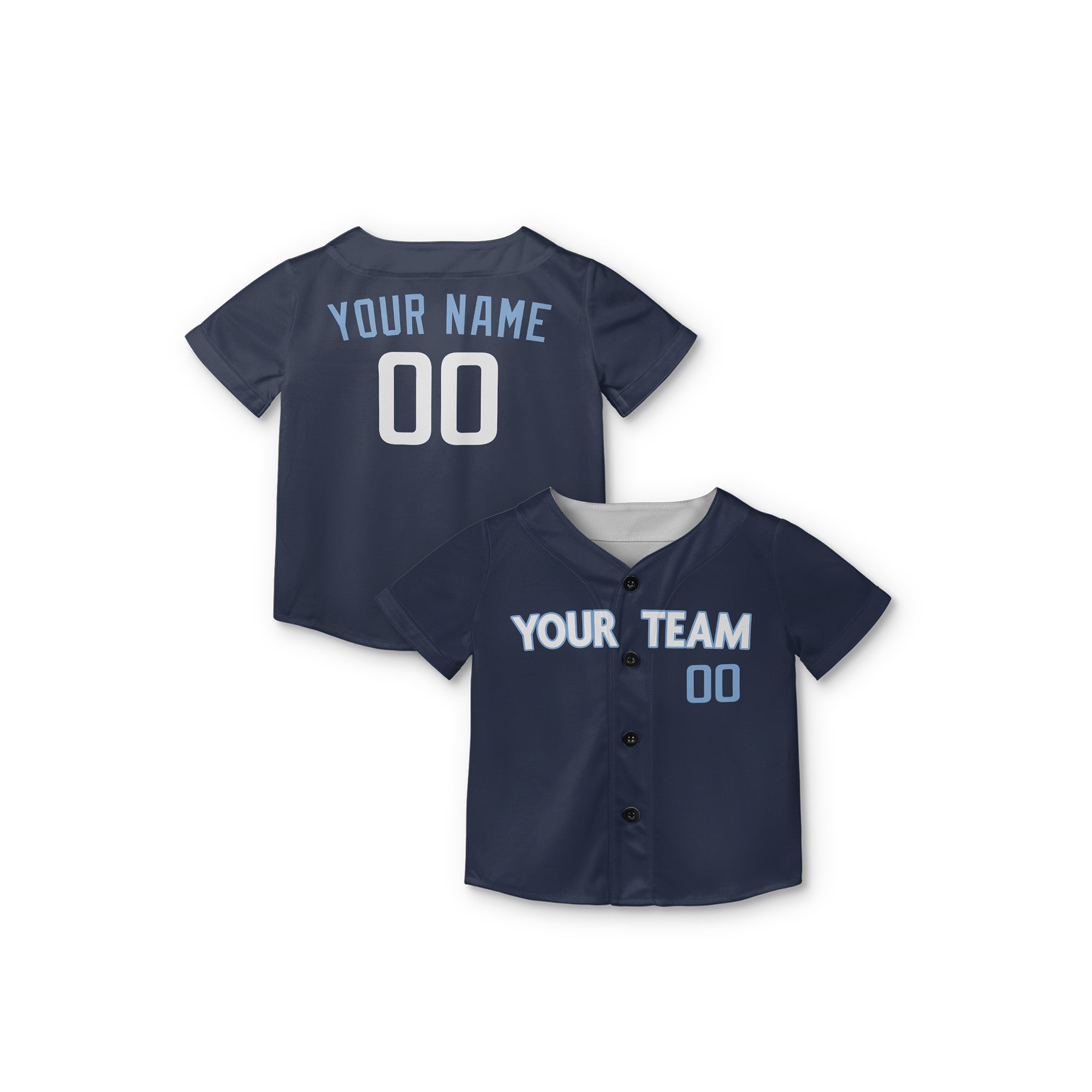 Personalized Chicago North Side Fan Blue Baseball Jersey – City Style Custom Name & Number