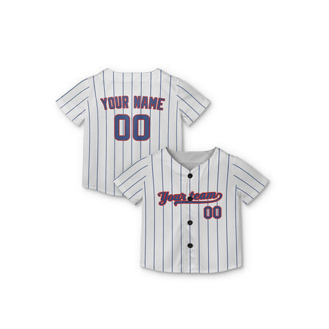 Personalized Chicago North Side Fan White Baseball Jersey – Home Style Custom Name & Number
