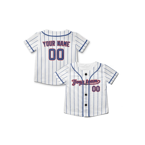 Personalized Chicago North Side Fan White Baseball Jersey – Home Style Custom Name & Number