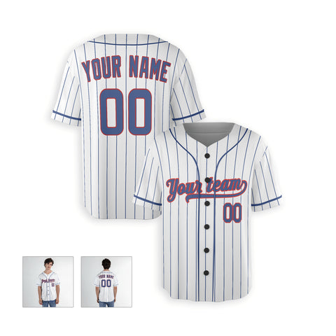 Personalized Chicago North Side Fan White Baseball Jersey – Home Style Custom Name & Number