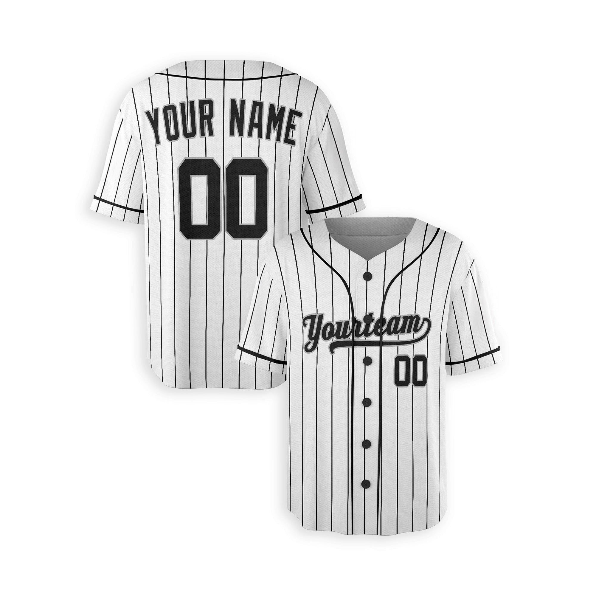 Personalized Chicago South Side Fan White Baseball Jersey – Home Style Custom Name & Number