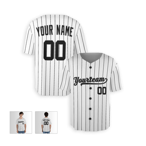 Personalized Chicago South Side Fan White Baseball Jersey – Home Style Custom Name & Number