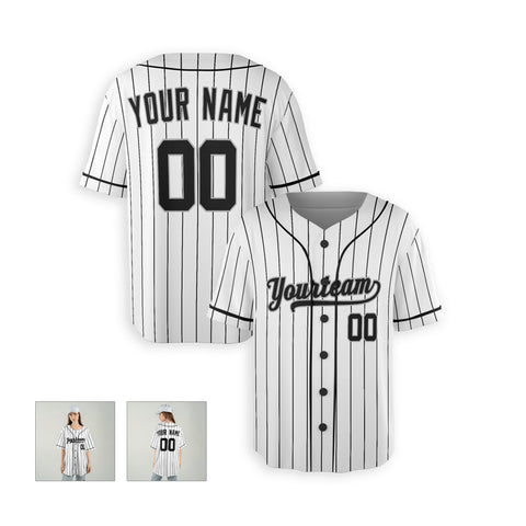 Personalized Chicago South Side Fan White Baseball Jersey – Home Style Custom Name & Number