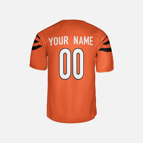 Personalized Cincinnati Fan Orange Football Jersey – Alternate Style Custom Name & Number