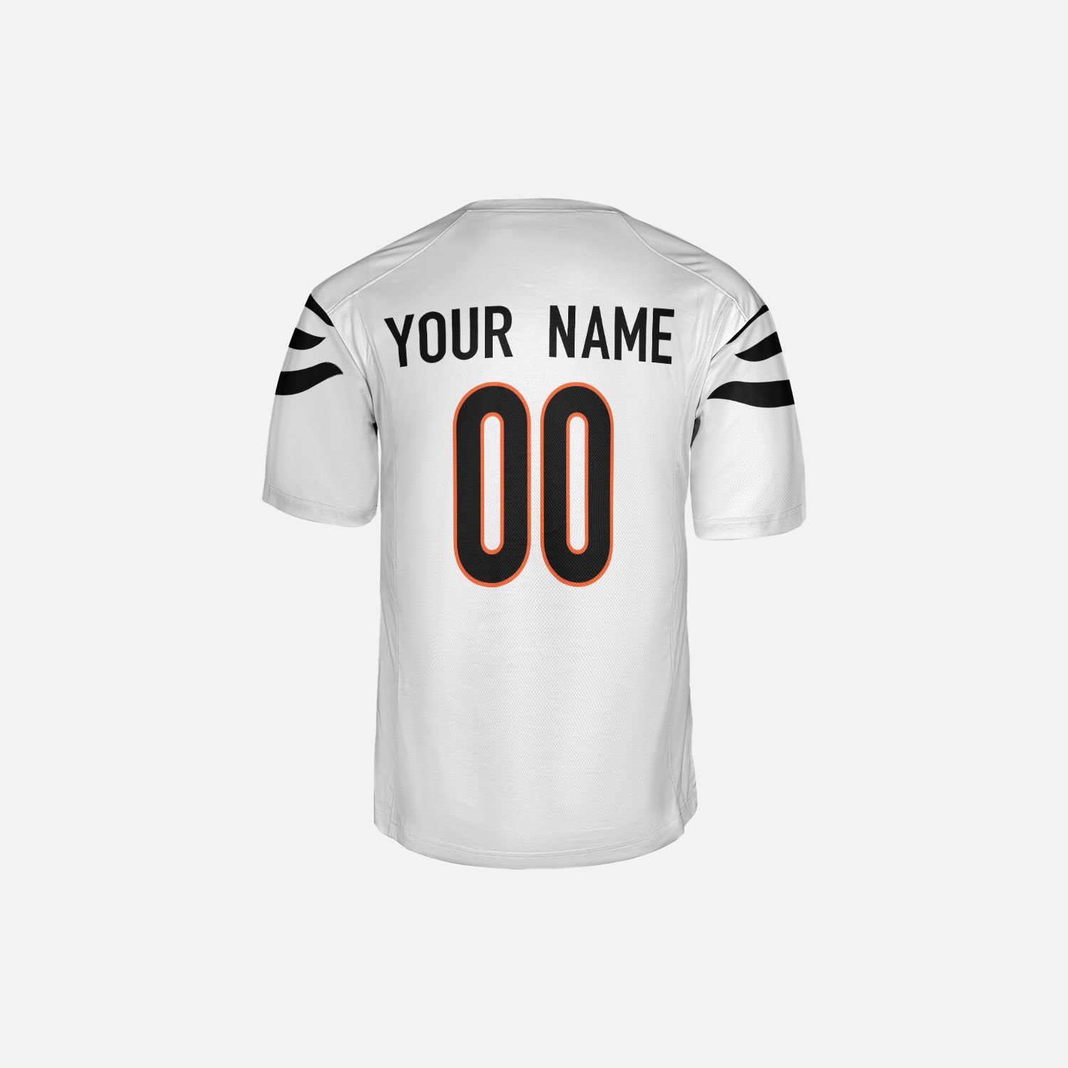 Personalized Cincinnati Fan White Football Jersey – Custom Name & Number