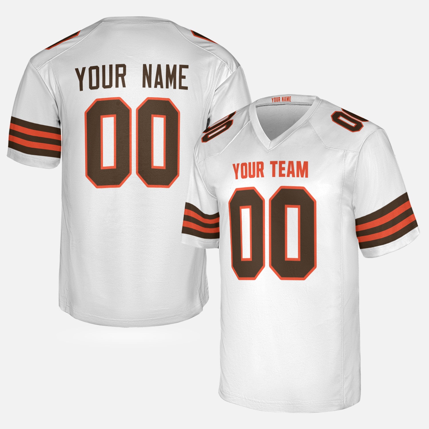 Personalized Tennessee Fan White Football Jersey – Alternate Style Custom Name & Number