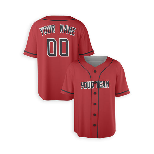 Personalized Cleveland Fan Red Baseball Jersey – Alternate Style Custom Name & Number