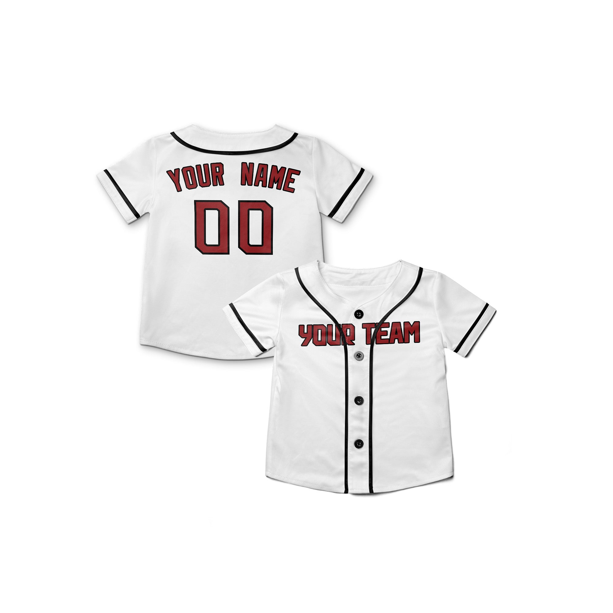 Personalized Cleveland Fan White Baseball Jersey – Home Style Custom Name & Number