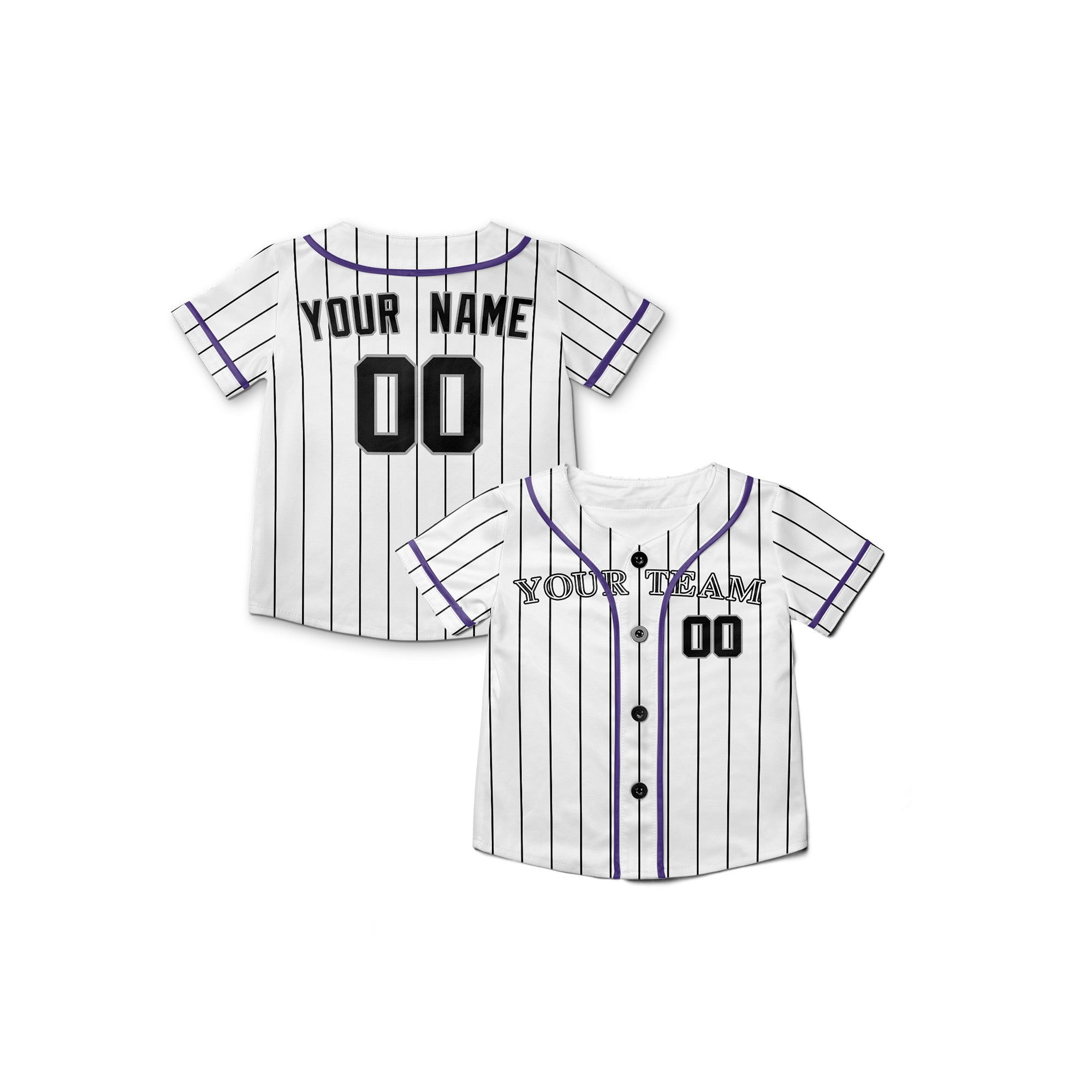 Personalized Colorado Fan White Baseball Jersey – Home Style Custom Name & Number