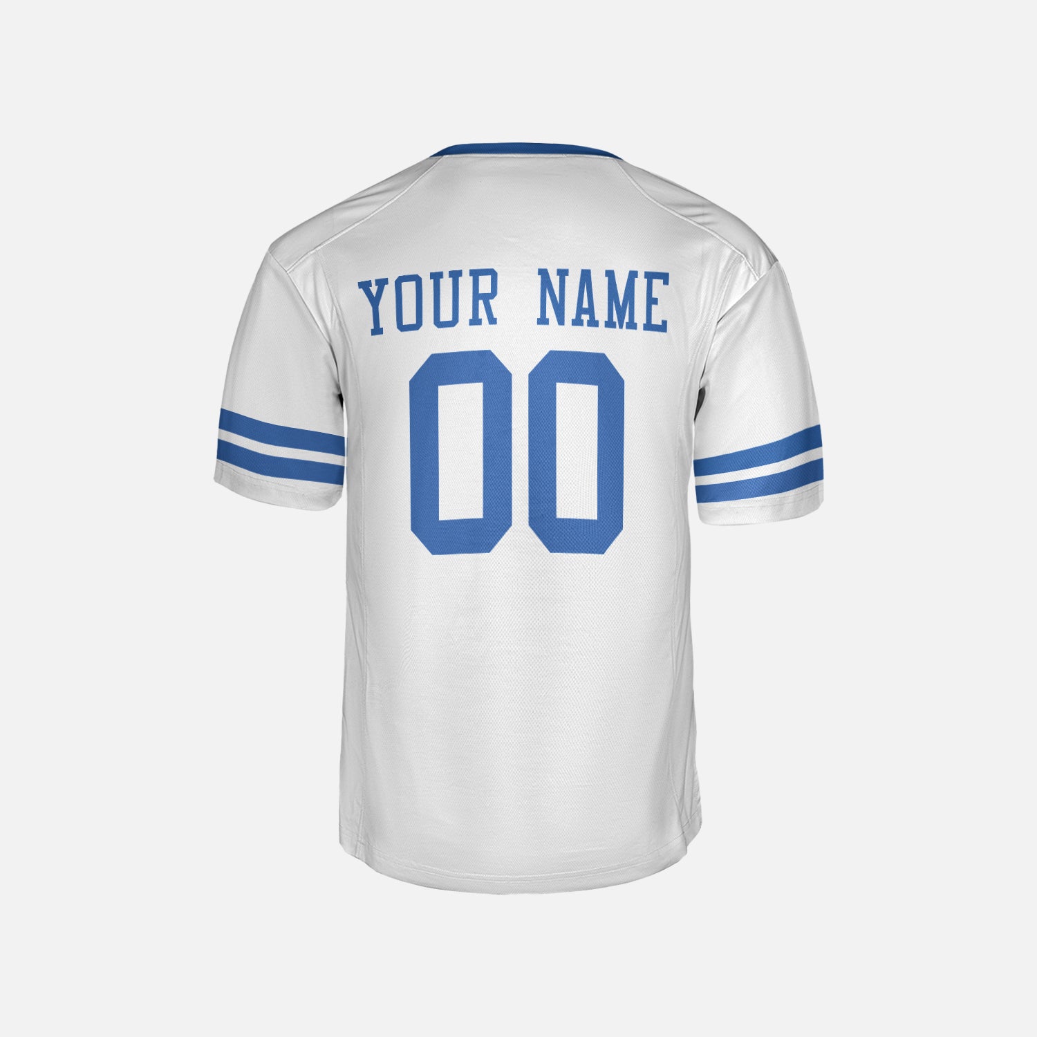 Personalized Dallas Fan White Football Jersey – Custom Name & Number