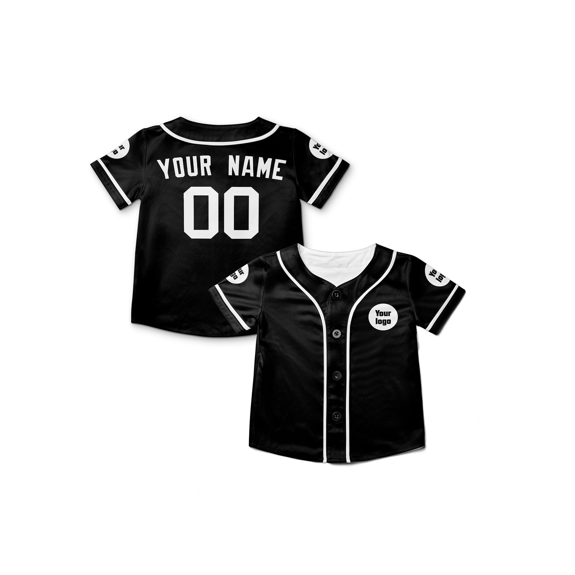 Personalized Detroit Fan Black Baseball Jersey – Alternate Style Custom Name & Number
