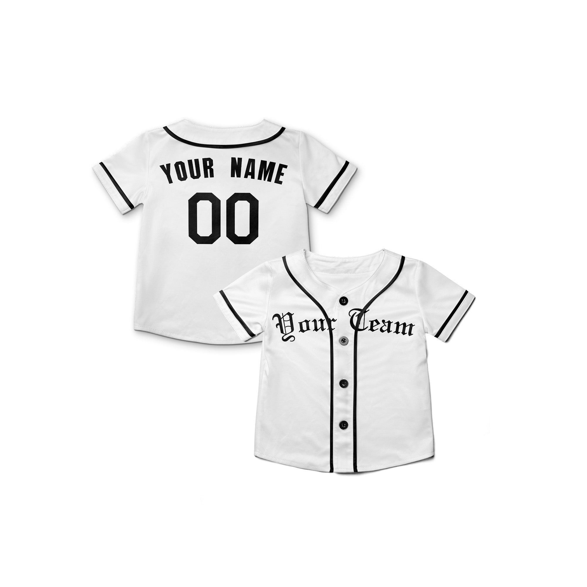 Personalized Detroit Fan White Baseball Jersey – Home Style Custom Name & Number