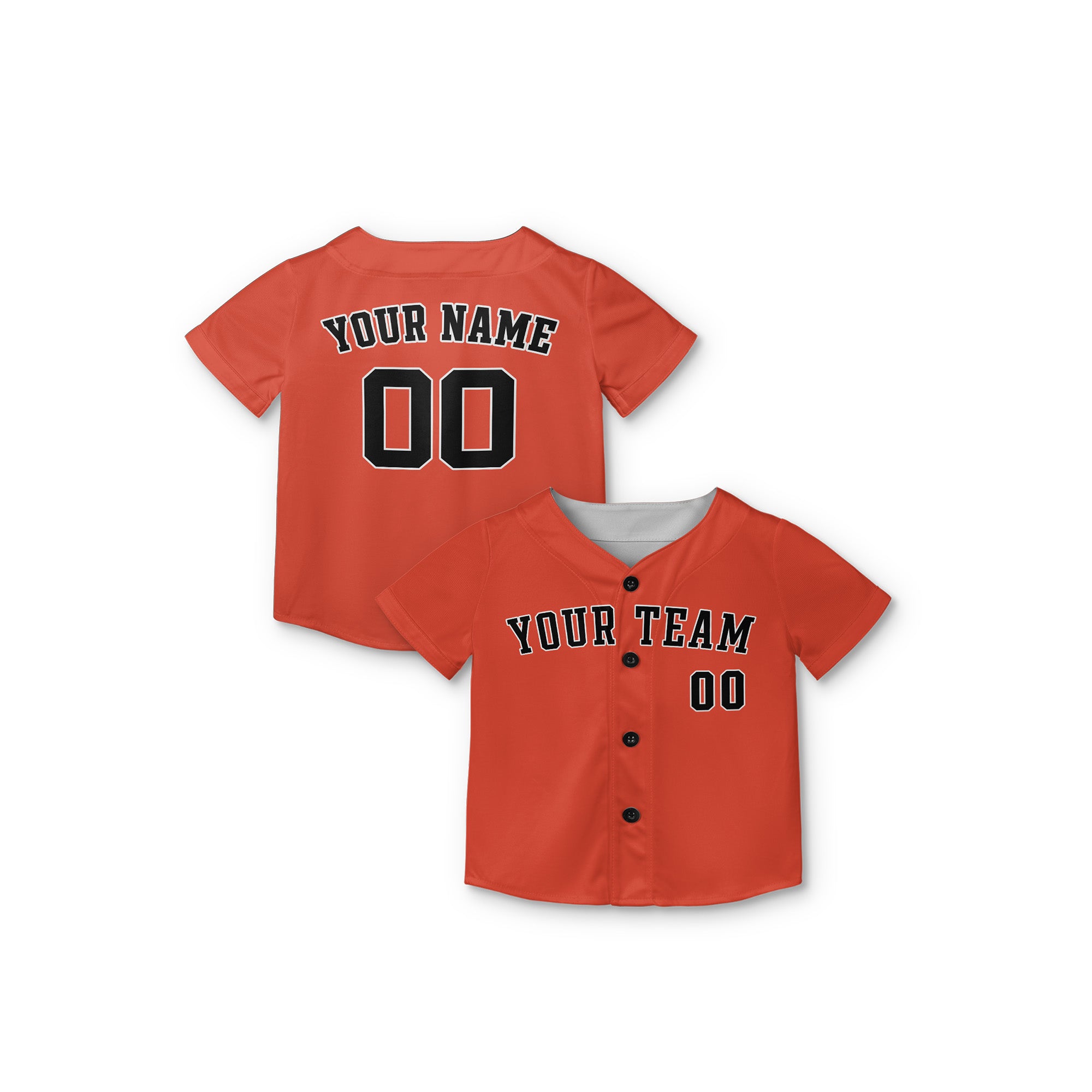 Personalized Houston Fan Orange Baseball Jersey – Alternate Style Custom Name & Number