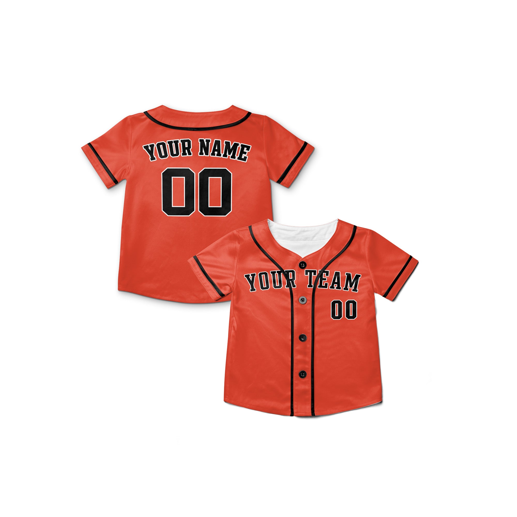 Personalized Houston Fan Orange Baseball Jersey – Alternate Style Custom Name & Number