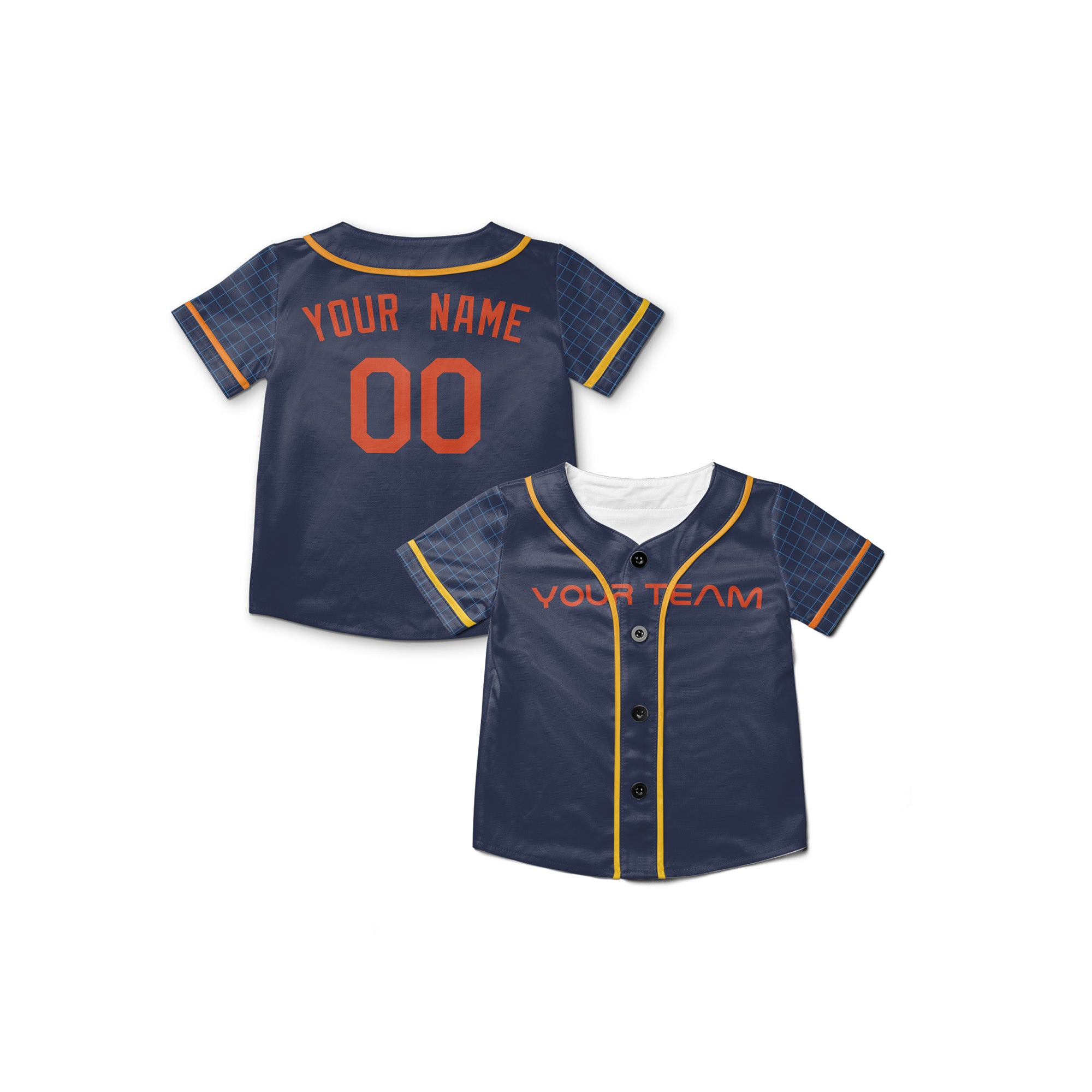 Personalized Houston Fan Navy Baseball Jersey – City Style Custom Name & Number