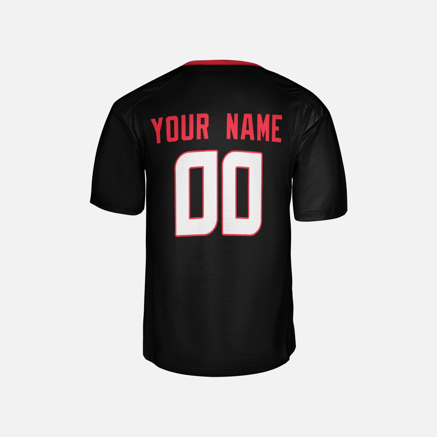 Personalized Houston Fan Black Football Jersey – Alternate Style Custom Name & Number