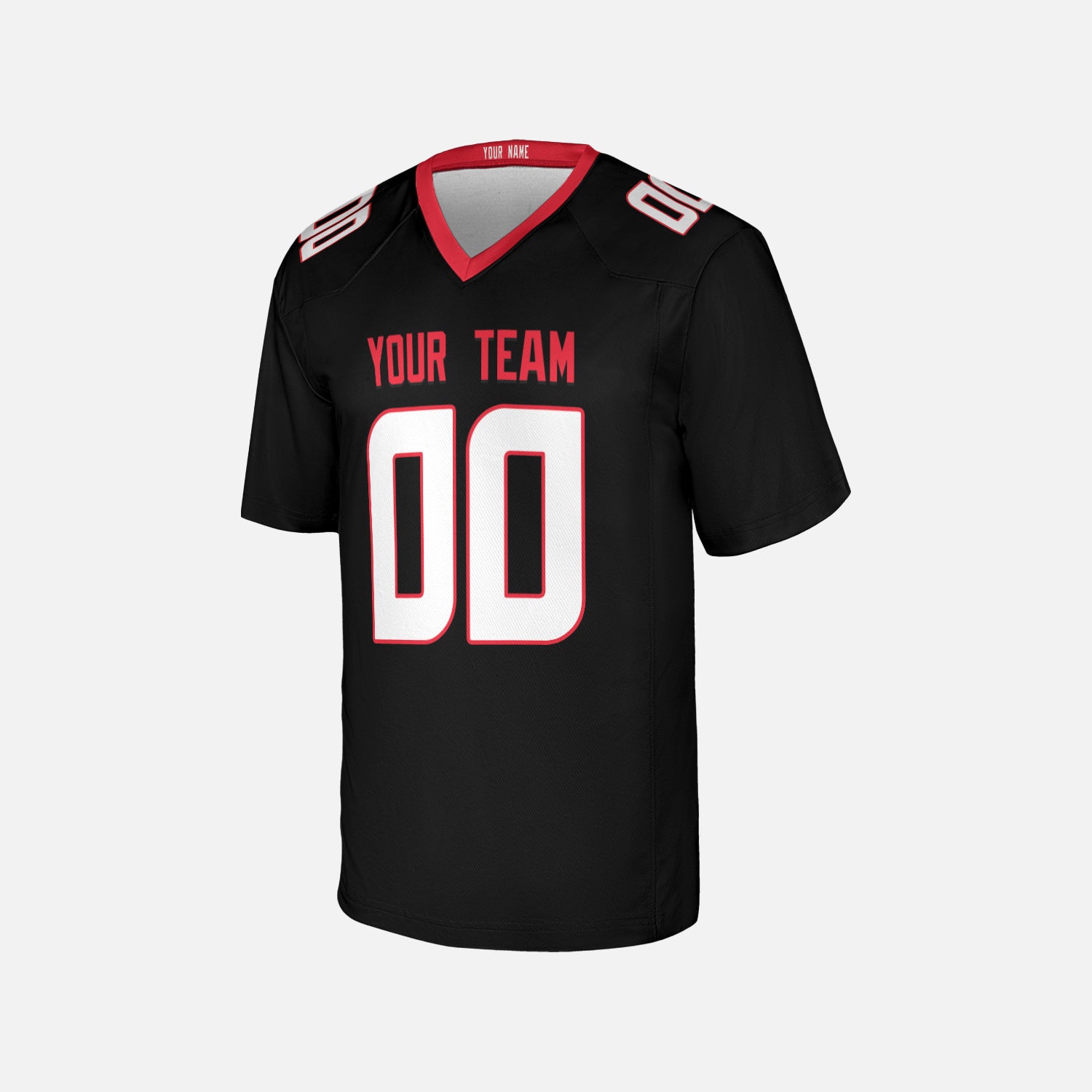 Personalized Houston Fan Black Football Jersey – Alternate Style Custom Name & Number