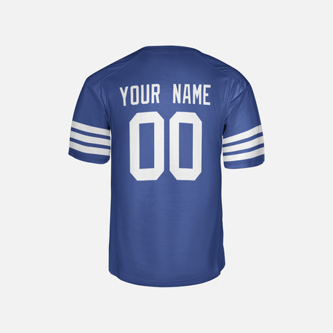 Personalized Indianapolis Fan Royal Football Jersey – Alternate Style Custom Name & Number