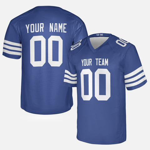 Personalized Indianapolis Fan Royal Football Jersey – Alternate Style Custom Name & Number