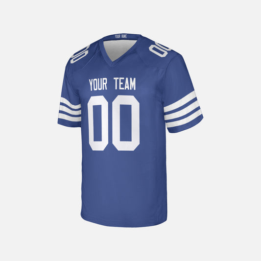 Personalized Indianapolis Fan Royal Football Jersey – Alternate Style Custom Name & Number