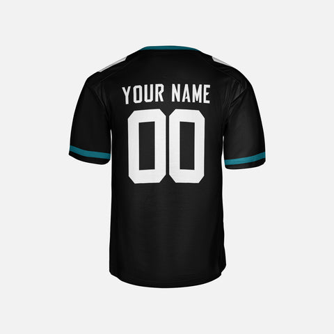 Personalized Jacksonville Fan Black Football Jersey – Custom Name & Number