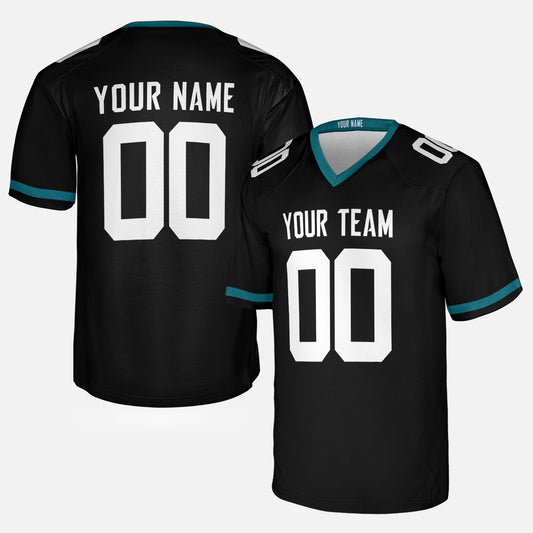 Personalized Jacksonville Fan Black Football Jersey – Custom Name & Number