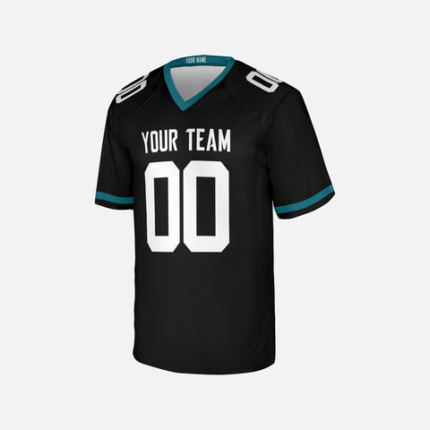 Personalized Jacksonville Fan Black Football Jersey – Custom Name & Number