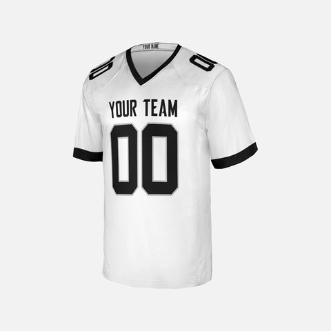 Personalized Jacksonville Fan White Football Jersey – Custom Name & Number